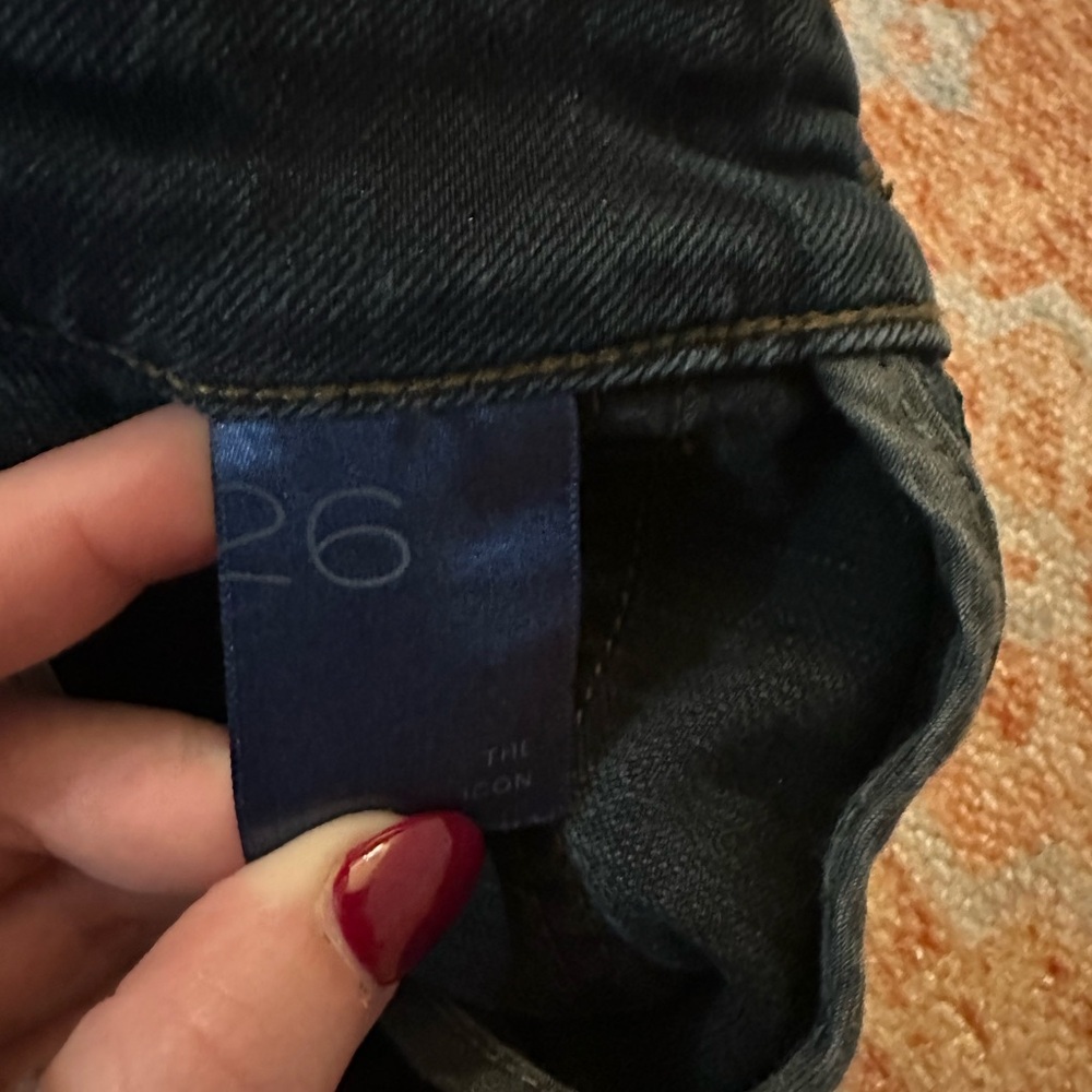 Anthropologie Pilcro the icon flare jeans dark wash size 26 OBI438359 - Picture 3 of 14